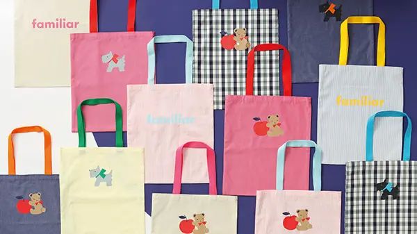 【新品未使用】familiar ポーチ 2セット　渋谷ポップアップ限定 ファミリア」が大人向けのポップアップを渋谷で開催。人気食器