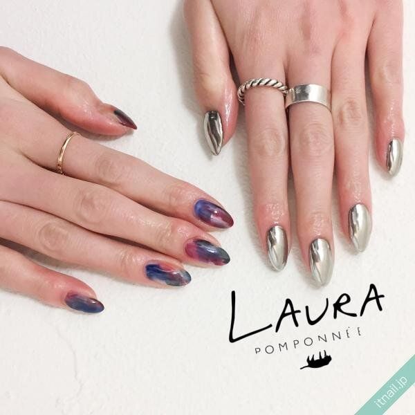 LAURA POMPONNEEが投稿したネイルデザイン [photoid:I0078633] via Itnail Design (741768)