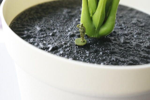  セリアのジオラマ軍人8