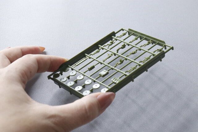  セリアのジオラマ軍人2