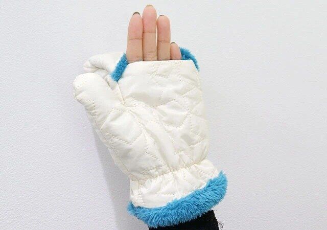 ダイソー 手袋 キルティング
