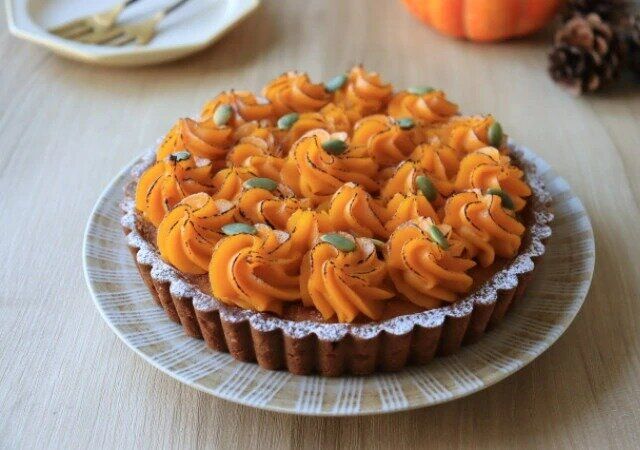 スイートパンプキンタルト