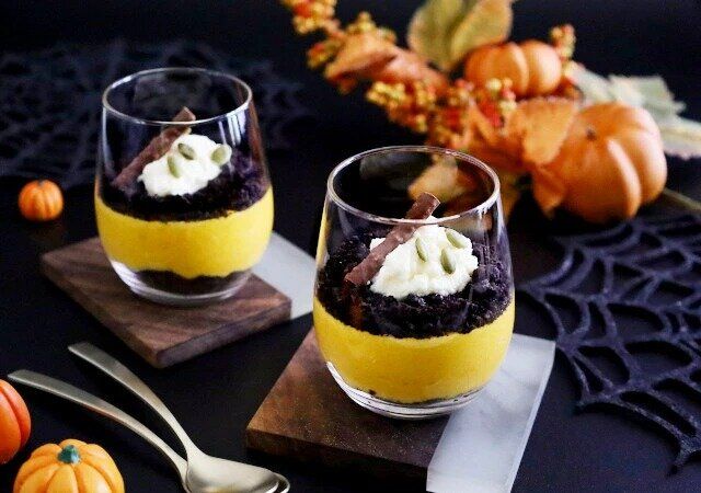 かぼちゃとオレオのグラスティラミス