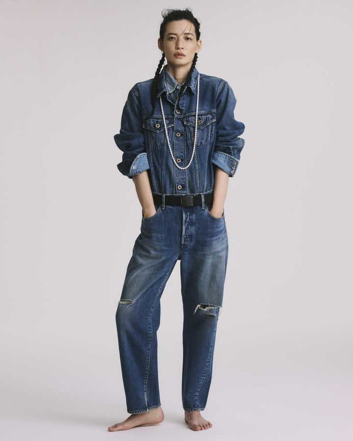 画像: デニムのカプセルコレクション「AGGY」のイメージビジュアルより。 出典：マディソンブルー