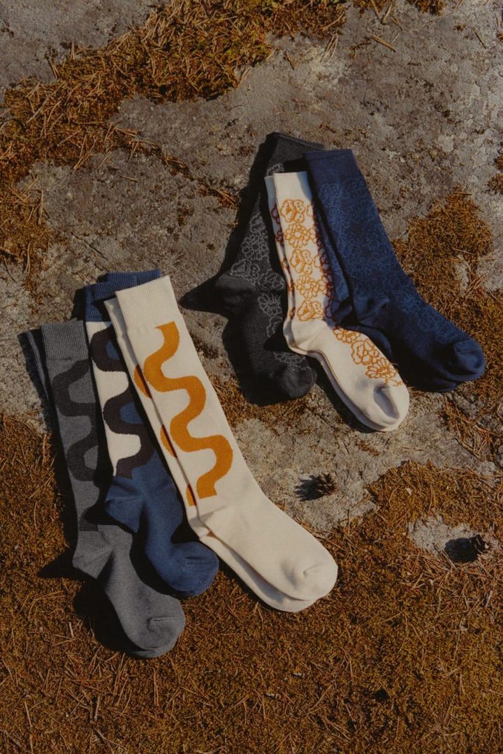 【ユニクロ×マリメッコ2024秋】靴下もかわいい！