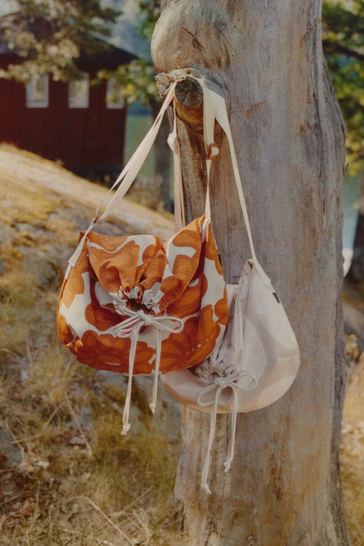 【ユニクロ×マリメッコ2024秋】ドローストリングバッグ