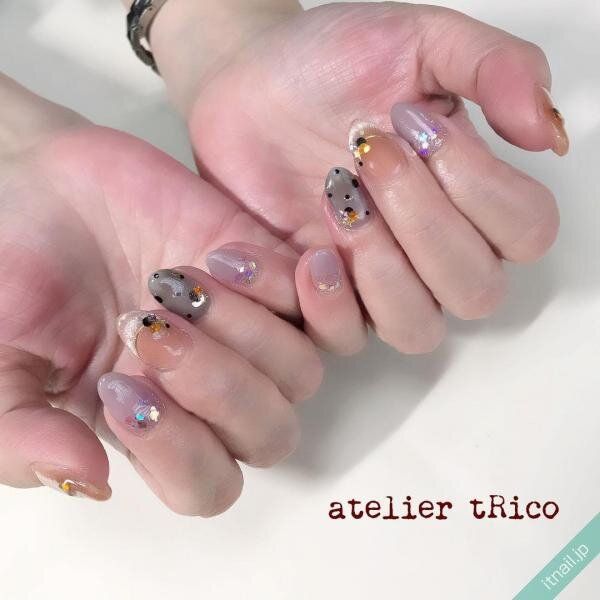 atelier tRicoが投稿したネイルデザイン [photoid:I0129500] via Itnail Design (741839)