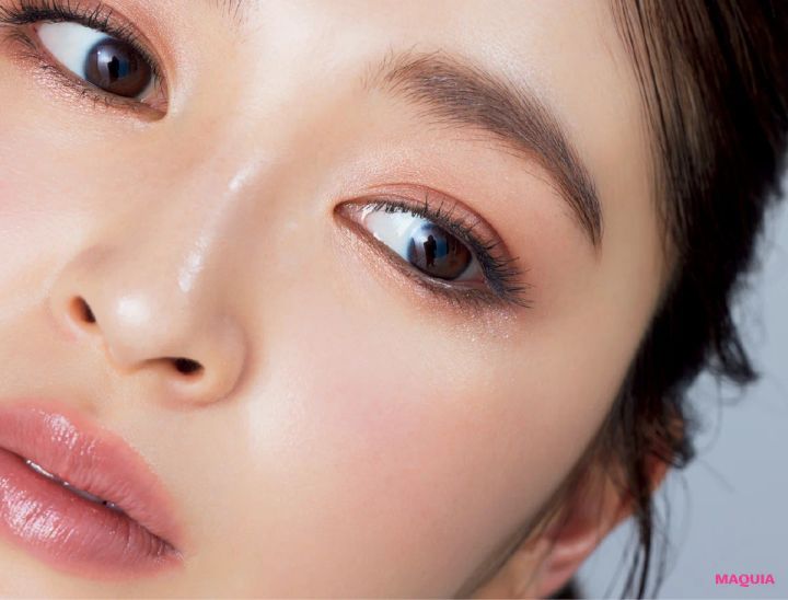 「盛り耐性なし × 顔立ち薄め」は透け色で盛る！ なじむくすみ色のワントーンメイクが◎_6