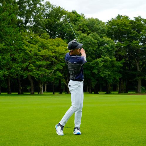 振り幅だけの“距離の打ち分け”は危険！ フットワークをプラスしてみよう