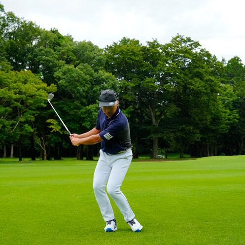 振り幅だけの“距離の打ち分け”は危険！ フットワークをプラスしてみよう