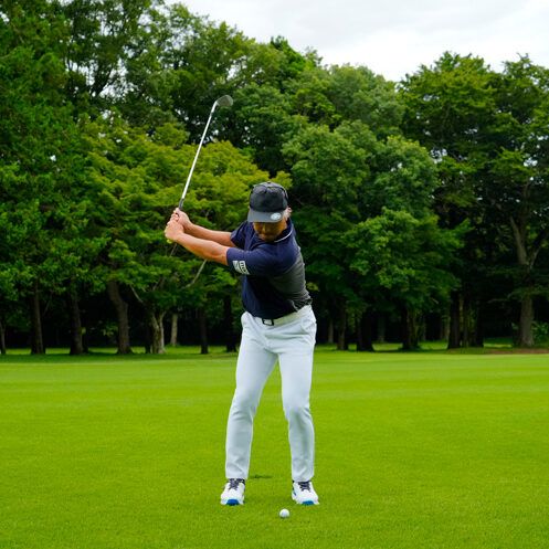 振り幅だけの“距離の打ち分け”は危険！ フットワークをプラスしてみよう