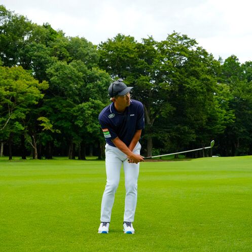 振り幅だけの“距離の打ち分け”は危険！ フットワークをプラスしてみよう