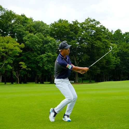 振り幅だけの“距離の打ち分け”は危険！ フットワークをプラスしてみよう