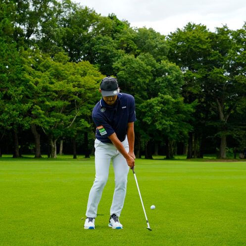 振り幅だけの“距離の打ち分け”は危険！ フットワークをプラスしてみよう