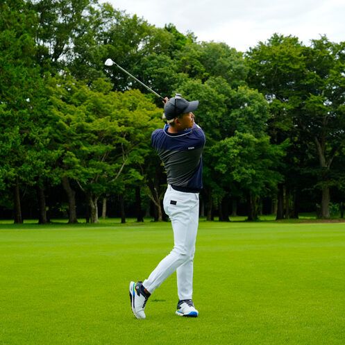 振り幅だけの“距離の打ち分け”は危険！ フットワークをプラスしてみよう