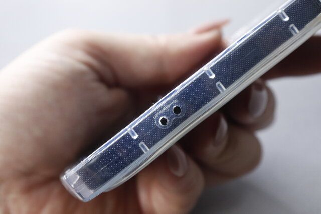 セリアのアクスタが入るスマートフォンケース7