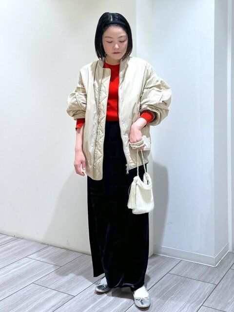 カーデ以上コート未満アウターコーデ5