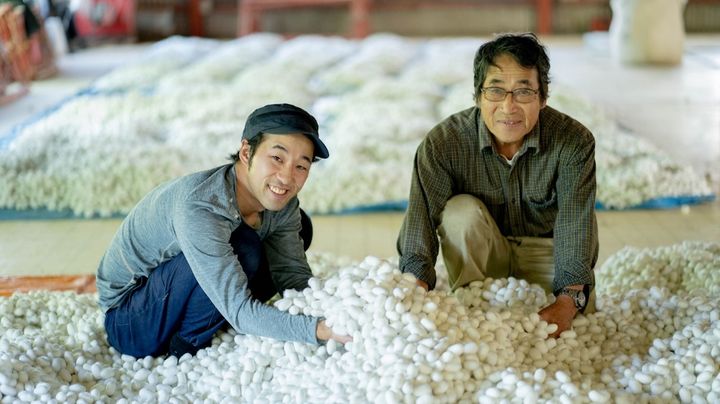 養蚕農家 芦澤洋平