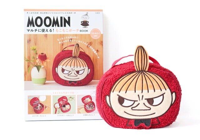 『MOOMIN マルチに使える！ もこもこポーチ BOOK リトルミイver.』 付録