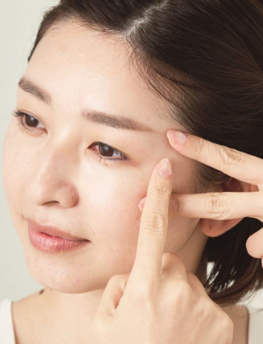 化粧下地の塗り方