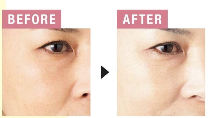 化粧下地のビフォアアフター