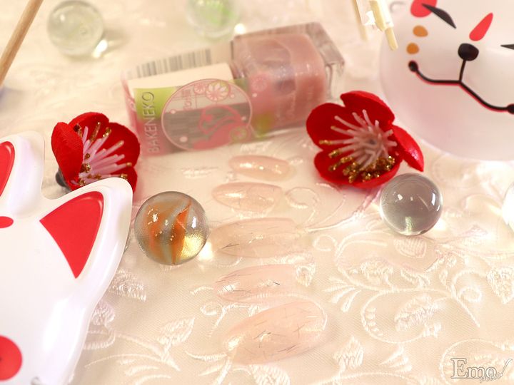 この秋冬は指先に『妖(あやかし)』を宿してみない？パラドゥのミニネイルに和を遊ぶ粋な大人色登場