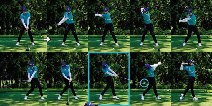 岩井明愛の理想的なトップとは？曲げずに大きく飛ばせるカタチの作り方