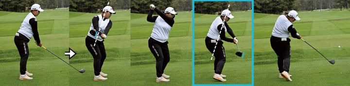 岩井明愛の理想的なトップとは？曲げずに大きく飛ばせるカタチの作り方