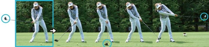 岩井明愛の理想的なトップとは？曲げずに大きく飛ばせるカタチの作り方