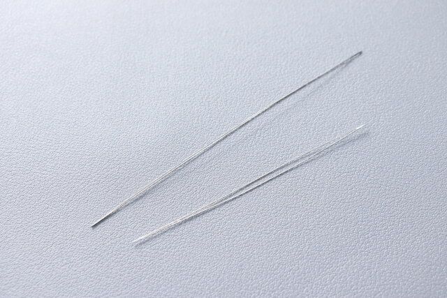 セリアのビーズ用針4