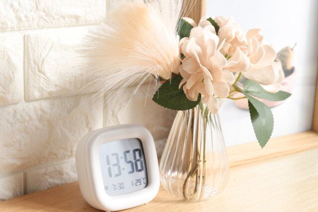 ダイソー ガラスフラワーベース（E） 使用例