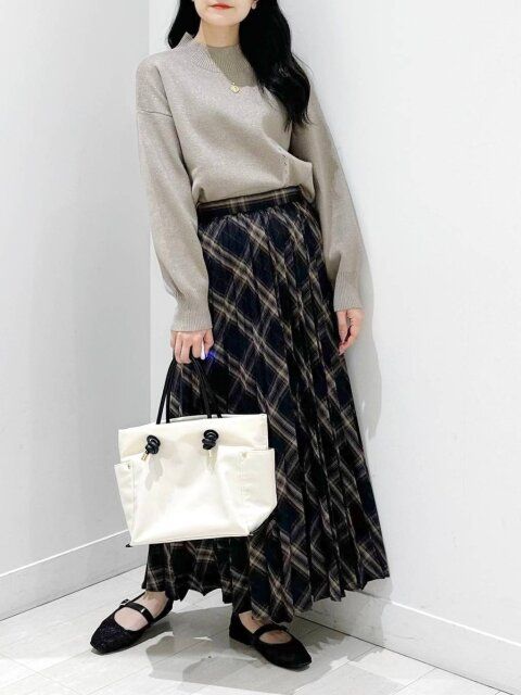 グローバルワークのお手入れらくらくプリーツスカート