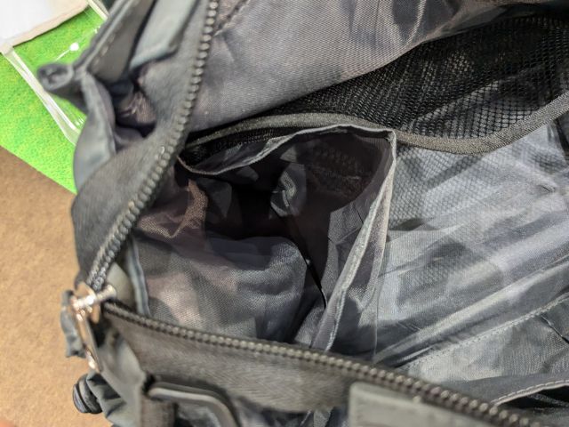 高撥水マルチシートインマザーズ 2WAY トートバッグの内側のサイドポケット