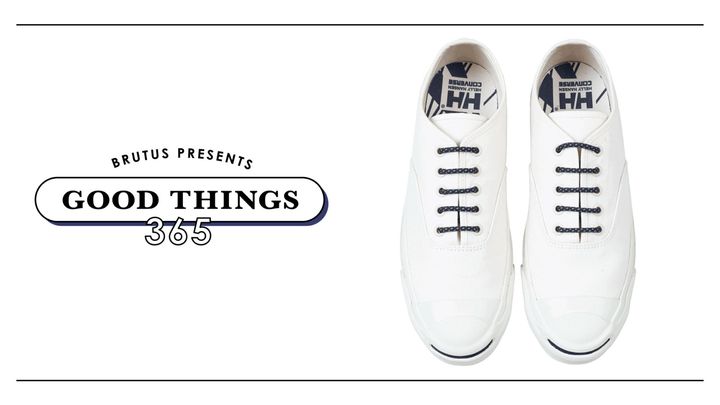 〈コンバース〉 × 〈ヘリーハンセン〉のシューズ