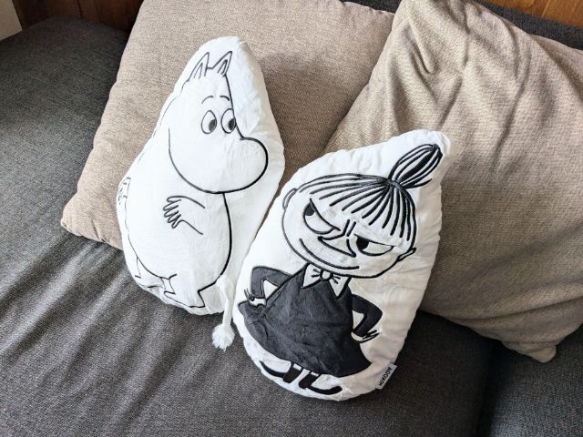 ぬいぐるみ並べた様子