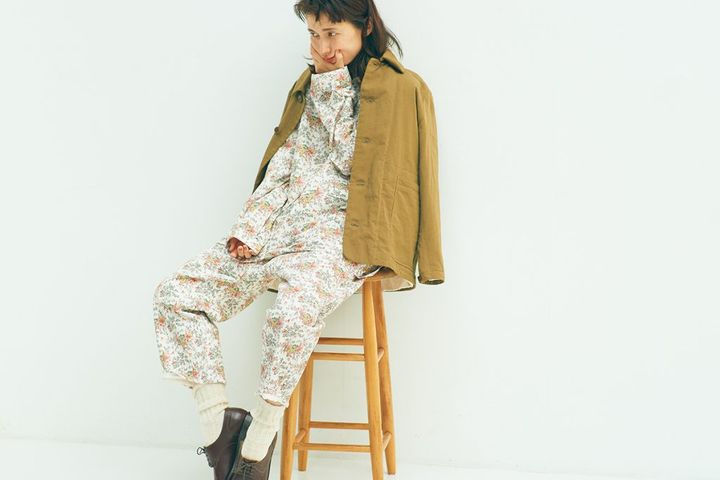 YAECA ヤエカの新作をモデルkazumiさんが着こなし