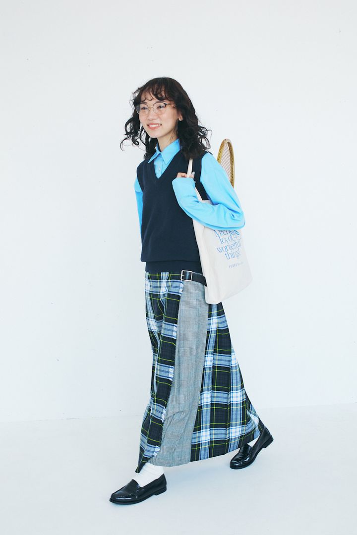 トレンド感度の高い秋の“スカート”コーデ5選。ボーイッシュ要素を効かせて【FUDGE FRIEND おしゃれさんの毎日コーディネート】