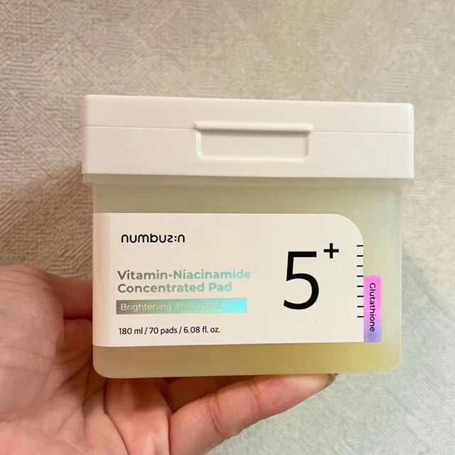 ナンバーズイン 5番 白玉グルタチオンCフィルムパッド 口コミ レビュー1