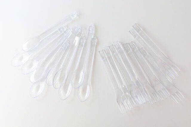 ダイソー ジョイントできるカトラリー（20本）