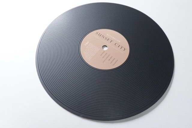 セリアのフェイクレコード グレースインテリアのレコード