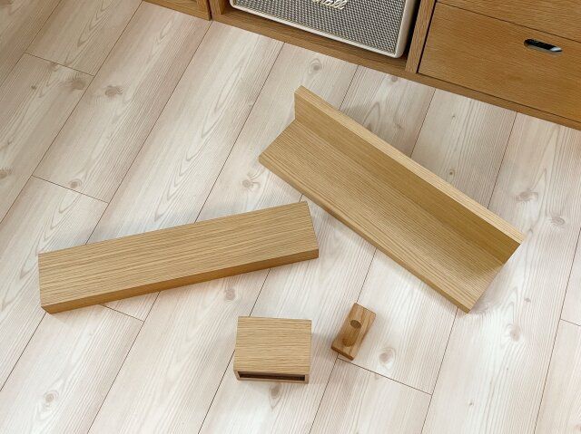無印良品 壁に付けられる家具 3点
