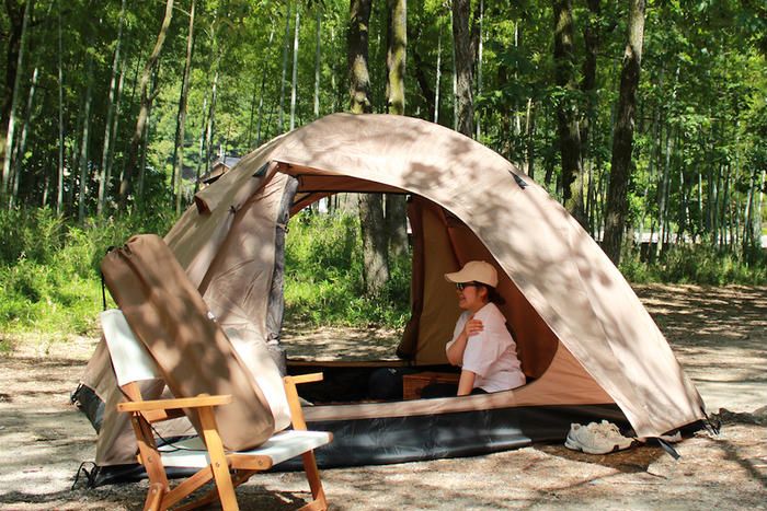 Bears Rock(ベアーズロック)のハヤブサテント4～5人用の新色タン