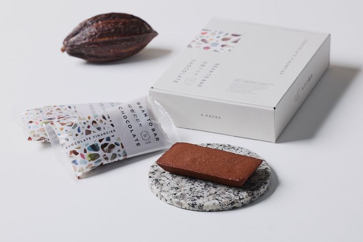 「石挽きチョコフィナンシェ」5個入り 1,620