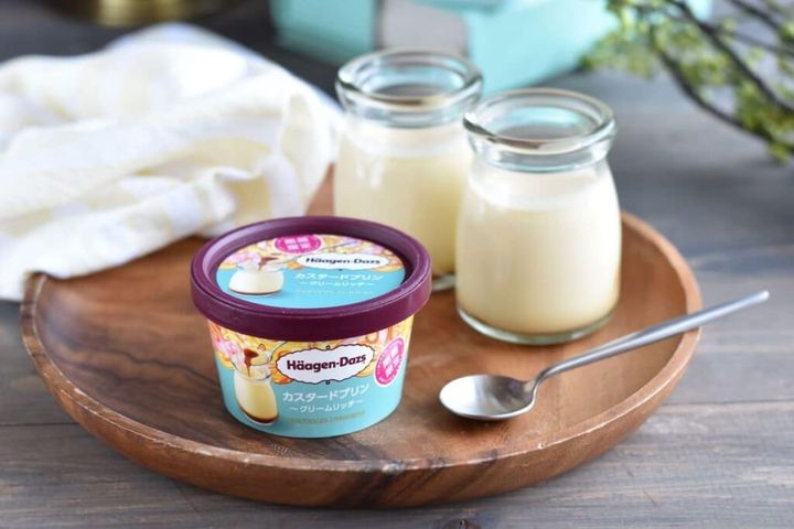 ハーゲンダッツ ミニカップ『カスタードプリン～クリームリッチ～』瓶 プリン