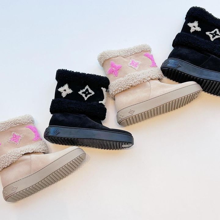 ルイ・ヴィトンのムートンブーツ