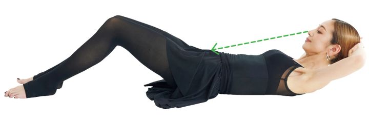 木下ココ ストレッチ ぽっこりお腹2