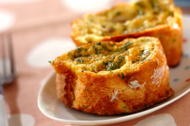 粉チーズのフレンチトースト