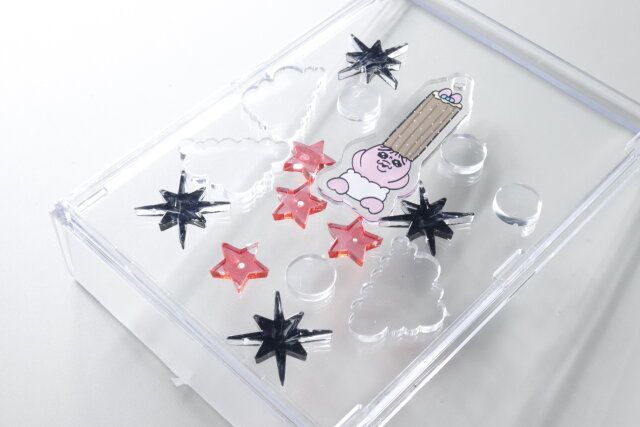 セリア マイコレ アクスタスタンド 使用方法