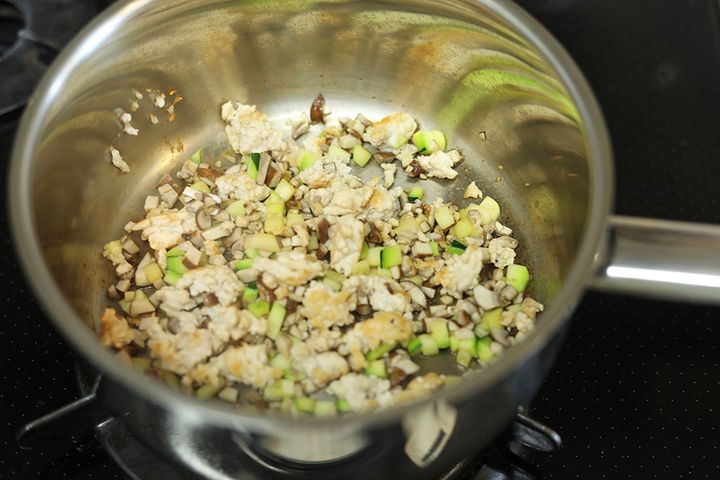 栗ときのこのテリーヌ風レシピ