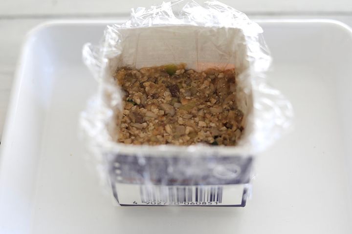 栗ときのこのテリーヌ風レシピ